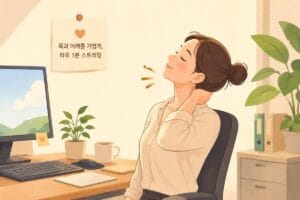 거북목 교정 스트레칭