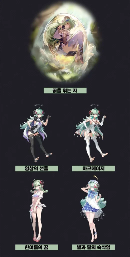 일로이 육성 공략 스킨